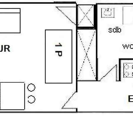 Appartement Résidence Le France - 3 Pers - Le France - 723fr - Plagne Centre Mae-9164 La Plagne