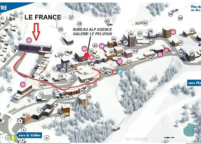 Le France - 3 Pers - Le France - 723fr - Plagne Centre Mae-9164 La Plagne